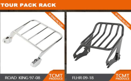 TCMT tour pack rack,backrest