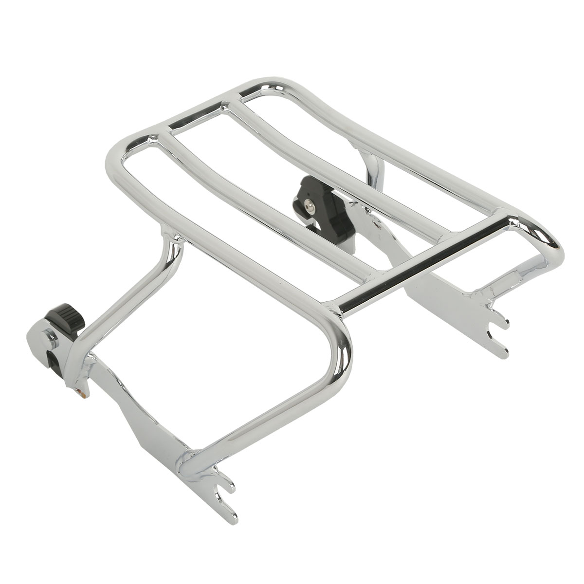 Chrome Detachable Solo Luggage Rack For Harley Davidson Sportster 883 1200 94-03