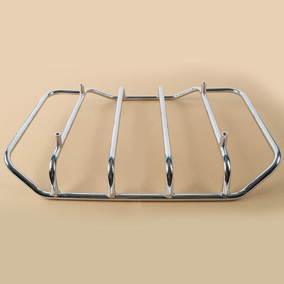 Chrome Luggage Rack Rail For Harley Touring Electra Road Tour Street Glide King