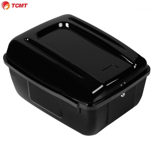 Painted Police Trunk Saddlebag Tour Pack For Harley