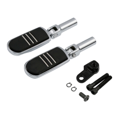 V-Factor Streamliner Footpegs Fit Harley Softail Cross Bones FLSTSB 2008-2011 09