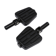 Black Male Mount Foot Pegs Pedals For Harley Softail FLS 12-17 FLSTSB 08-11 2010