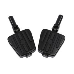 Black Male Mount Foot Pegs Pedals For Harley Softail FLS 12-17 FLSTSB 08-11 2010