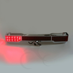 Chrome LED Tail Brake Light Accent for Harley Touring Trunk King Tour Pack Wrap