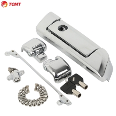 Chrome Tour Pak Pack Trunk Latch For Harley Road King Electra Street Glide 14-18
