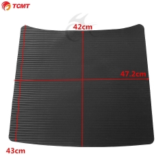 Black PVC Mat Insert Tour Pak Pack Trunk For Harley Touring Street Glide 14-18