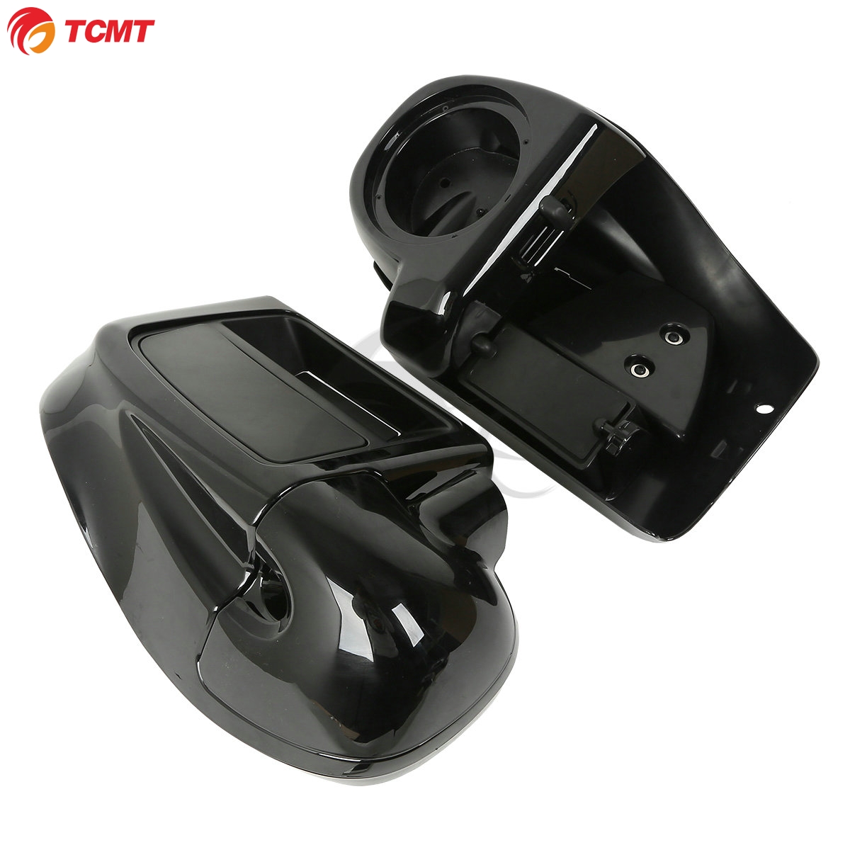 Vented Lower Fairing 6.5" Speakers Box Pods For Harley Touring Road Glide FLH 