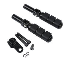 Foot Pegs Footrests Pedal For Harley Davidson Softail Slim FLS 2012-2018 2017 16