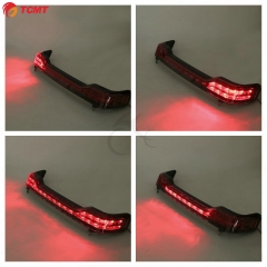 Tour pak LED Brake Tail Light Wrap For Harley Touring Electra Glide 2014-2018