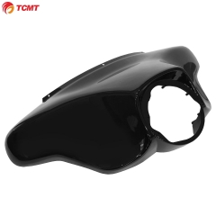 Vivid Black Front Batwing Upper Outer Fairing For Harley Touring Road King 96-13