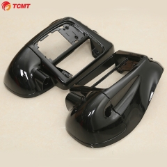 Black Painted ABS Lower Leg Vented Fairing For Harley-Davidson Touring 2014-2018