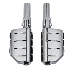 Chrome Passenger Foot Pegs Footrest For Harley Davidson Softail Slim FLS 12-17