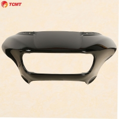 Black Painted ABS Front Outer Nose Fairing For Harley FLTR Road Glide 2015-2018