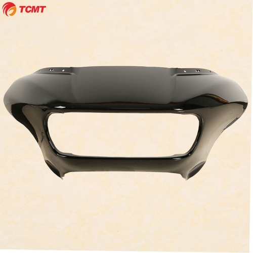 Black Painted ABS Front Outer Nose Fairing For Harley FLTR Road Glide 2015-2018