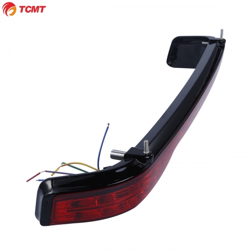 Tour pak LED Brake Tail Light Wrap For Harley Touring Electra Glide 2014-2018