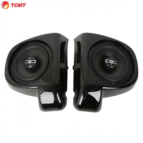 Vented Fairing Lower 6.5" Audio Speakers + Box Pods For Harley Touring 2014-18