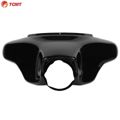 Vivid Black Front Batwing Upper Outer Fairing For Harley Touring Road King 96-13