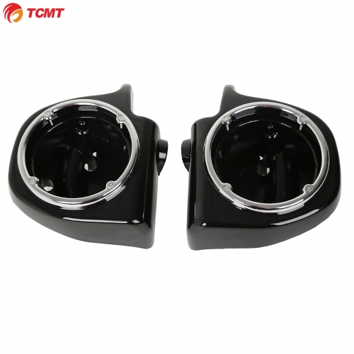 Vented Lower Fairing 6.5" Speaker Boxes Pods for Harley Touring FLHT FLHX FLTR