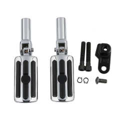 Male Mount Foot Pegs Rest Footrests For Harley Softail Slim S FLSS 2012-2017 16