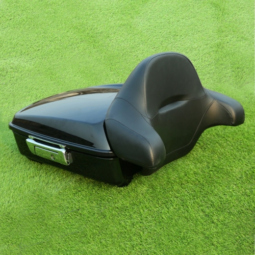 Chopped Tour Pak Trunk Backrest Luggage Rack For Harley Touring Street Glide 14+