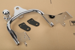 Chrome Trailer Hitch For Harley Davidson FLHR Road King 1994-2008