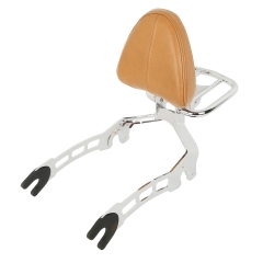 XF2906F04-E Corium Chrome Quick Release Passenger Sissy Bar &Backrest For Indian Scout 15-19