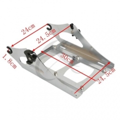 Luggage Rack Razor Tour Pak Pack Trunk Painted For Harley Touring Road King 14+