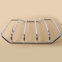Chrome Luggage Rack Rail For Harley Touring Electra Road Tour Street Glide King