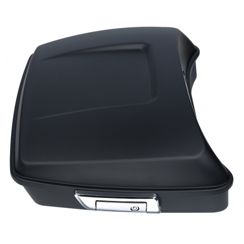 Chopped Tour Pak Trunk W/Luggage Rack + Backrest For Harley Road King FLHR 14-18