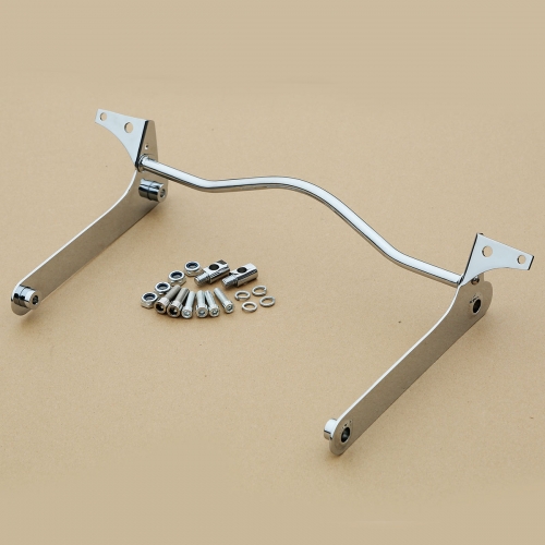Chrome Driving Fog Light Mounting Bar For Indian Chief Classic Vintage 2014-2018