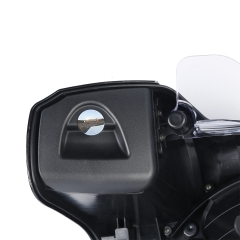 Hard Lower vented Fairing Kit For Indian Chieftain Dark Horse 2016-2017 Black