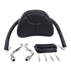 Sissy Bar Backrest Set W/ Airbag For Honda Gold Wing GL 1800 2001-2016 09 11