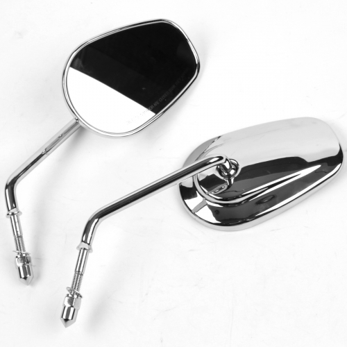 XF-460 8mm Rearview Side Mirrors For Harley Davidson XL1200L XL883 XL883L Sportster