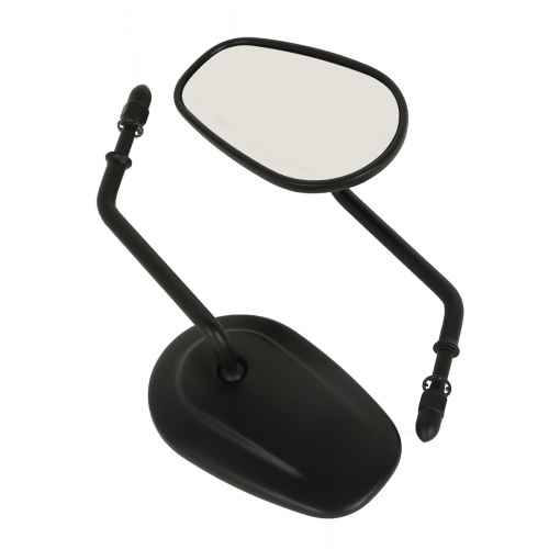 XF-460-MB Matt black 8mm Rearview Side Mirrors For Harley Davidson XL1200L XL883 XL883L Sportster