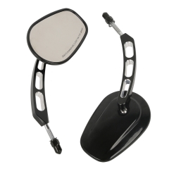 XF110858-B Pair Rear View Mirrors For Harley Davidson XL1200L XL883 XL883L Sportster Iron