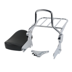 XF290669 Detachable Backrest Sissy Bar W/ Luggage Rack For Harley Road King 1994-2008