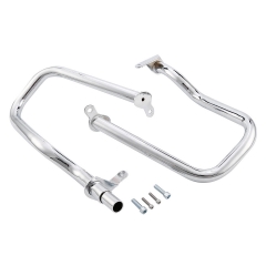 XF2906B12-E Chrome Engine Guard Crash Bar Fit Harley Touring FLHR FLHX 14 15 16 17 18