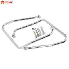 XF2906B08-E Saddlebag Support Mounting Brackets Fit Harley Sportster XL883 XL1200 2004-2016