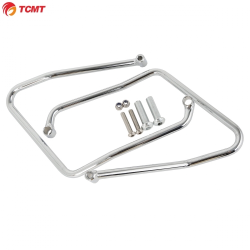 XF2906B08-E Saddlebag Support Mounting Brackets Fit Harley Sportster XL883 XL1200 2004-2016