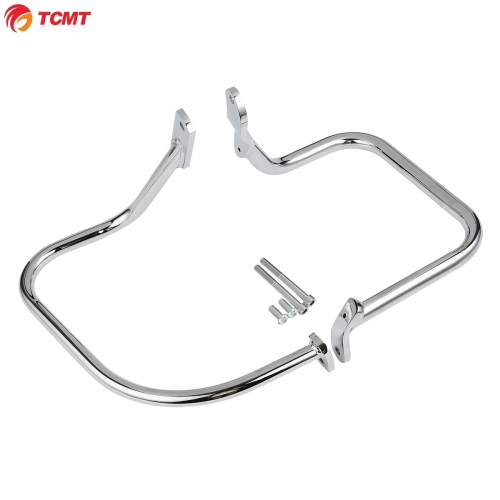 XF2906B10-E Left Right Rear Saddlebags Guard Rail For Harley Softail FLST FLSTC 00-17