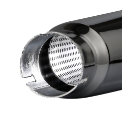 4'' Megaphone Slip-on Silencer Exhaust Pipe For Harley Touring FLHTC FLHTK 95-16 XF2906315-07-E