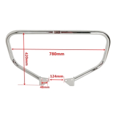 XF2906B02-E Engine Guard Highway Crash Bar For Harley Dyna 06-17 FXDL 14-UP