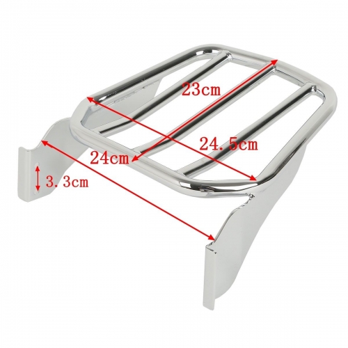 Tapered Sport Luggage Rack For Harley Softal Custom FXSTC Fatboy