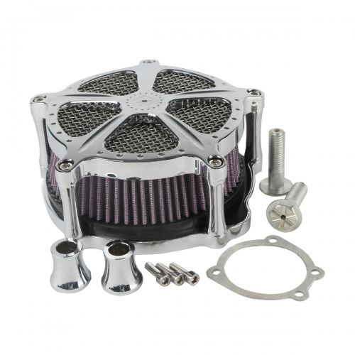 XF290686-E Air Cleaner Speed 5 Contrast For Harley Sportster XL 91-18 Iron 883 09-14 48 72