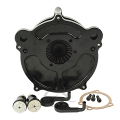 XF2906155 Black Air Cleaner Intake Filter For 2008-2009 Harley Cross Bones Rocker Softail
