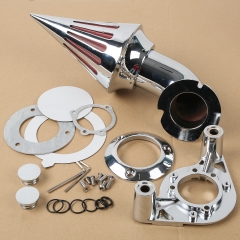 XF130603-E Spike Air Cleaner Intake Filter For Harley Sportster XL 883 1200 1991-2006