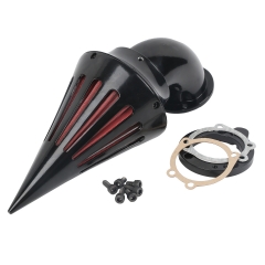 XF130601-B Spike Air Cleaner Intake Filter Kit For Harley CV Carburetors Custom