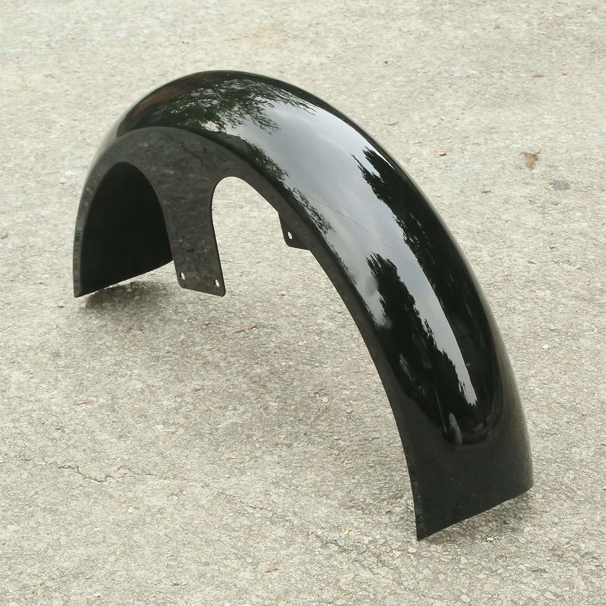 thumbnail image 2 of TCMT Vivid Black Wrap Front Fender For Harley Touring (Electra Glide, Street Glide, Road Glide) 2014-Later 2 of 5
