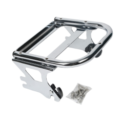 Two-up Tour Pak Pack Luggage Rack &Docking Hardware For Harley Touring