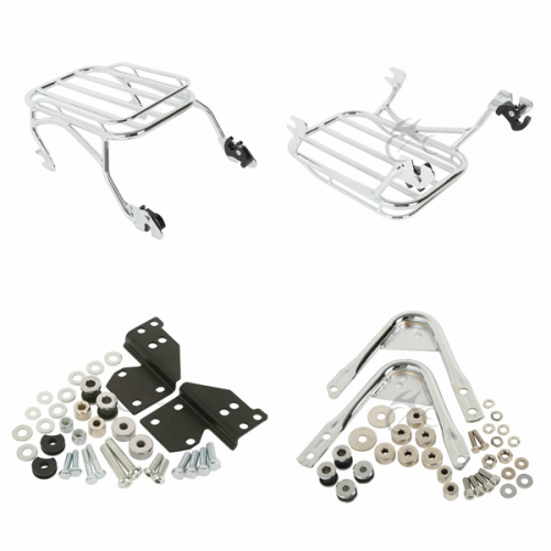 Luggage Rack w/ Docking Hardware For Harley Road King